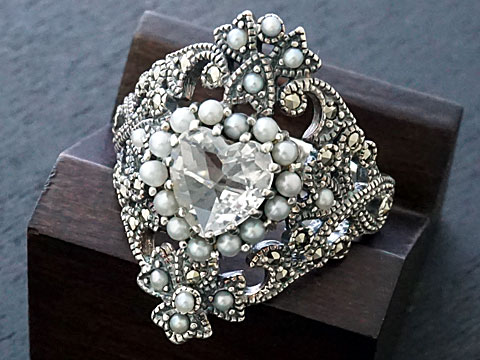 楽天市場】インカローズ（ロードクロサイト）リング 碌山（A＆M