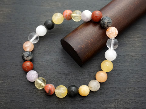 【Heaven&Earth社】【2021 アゼツライト14】 ブレスレット 7-8mm｜VARIOUS JEWELRY