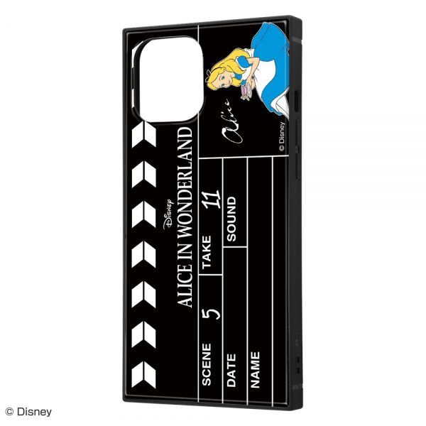 楽天市場 Iphone12 Pro Max ケース Iphone 12 Pro Max カバー ディズニー キャラクター 耐衝撃 ハイブリッド ケース Kaku ストラップ ホール 付き スクエア 軽量 ふしぎの国のアリス Clapperboard Iphone12 Pro Max Iphone12promax アイフォン12 プロ