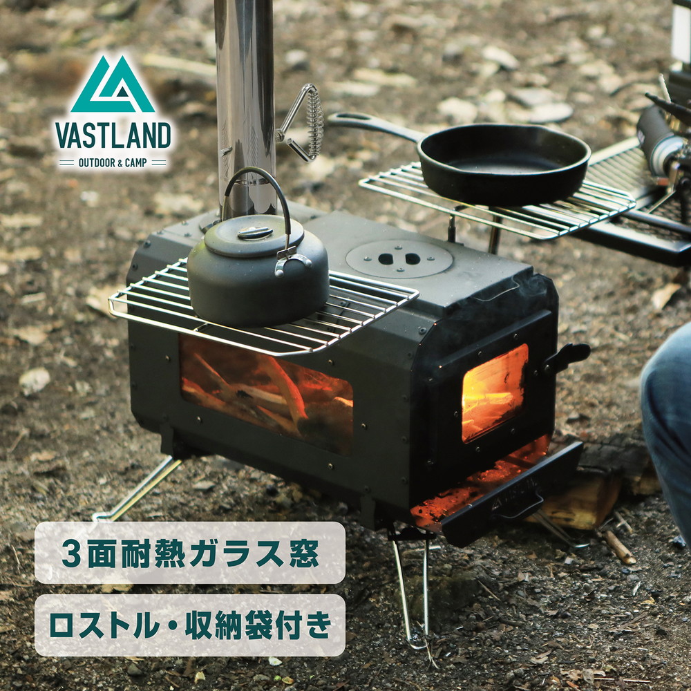 楽天市場】VASTLAND 薪ストーブ専用 延長煙突 直径6.1cm 長さ35cm 2本