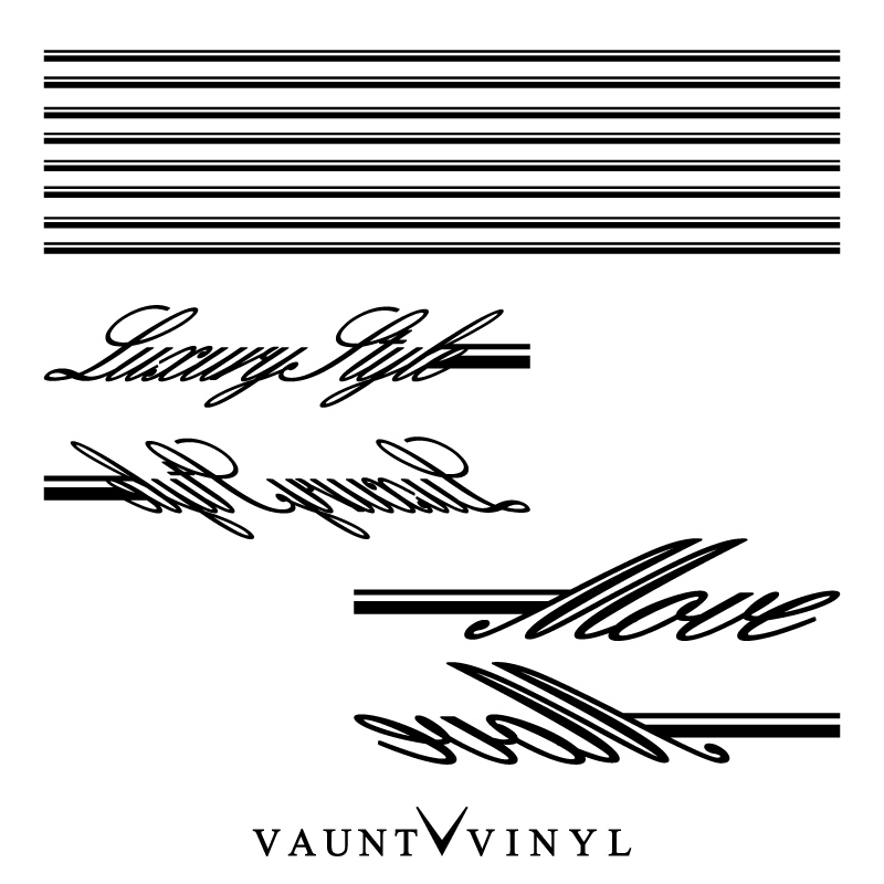 楽天市場 Luxury Style アルファード デコライン ステッカー カッティング 車 ステッカー シール フィルム スーツケース サーフィン スノーボード デカール バイナル カスタム サイド ライン Vip Alphard アルファード 10系 系 後期 前期 10p05aug17 Vaunt Vinyl