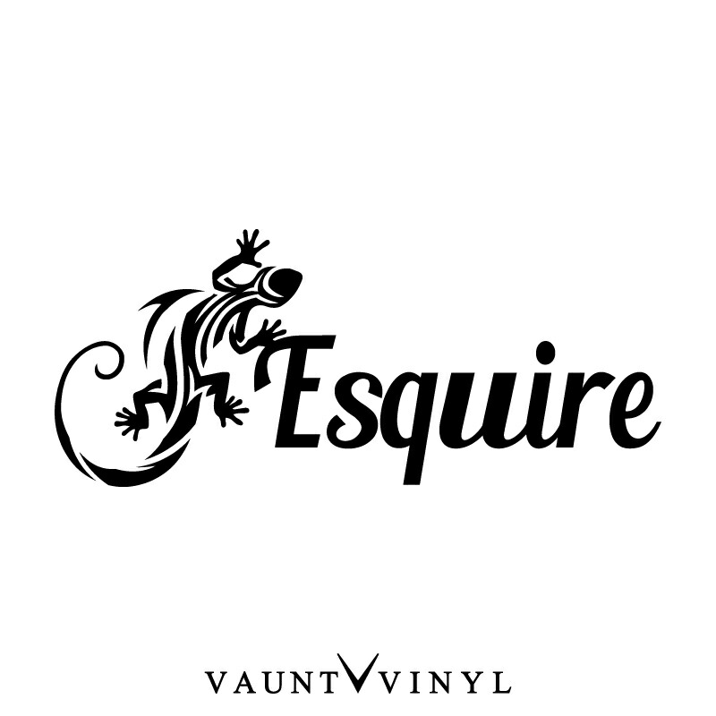 VAUNT VINYL sticker store Lizard tribal Esquire cutting VAUNT VINYL sticker store Lizard tribal Esquire cutting