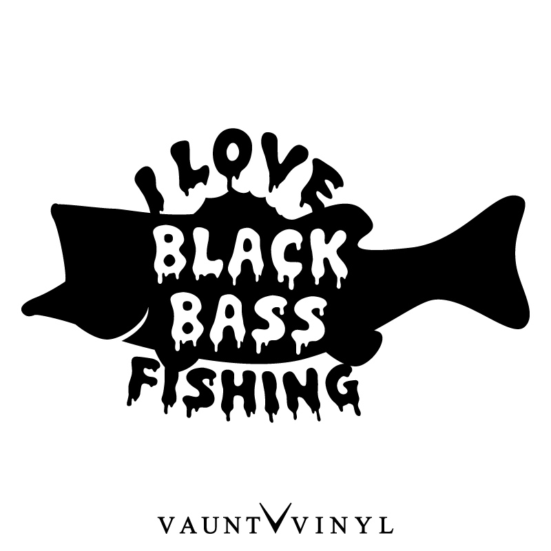 楽天市場 I Love Black Bass Fishing カッティング ステッカー ステッカー 車 デカール シール 釣り フィッシング 釣り具 釣り道具 ロッド 釣り竿 釣竿 ルアー リール バス釣り バスフィッシィング ブラックバス 黒鱒 10p05aug17 Vaunt Vinyl Sticker Store