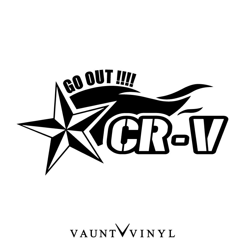 Vaunt Vinyl Sticker Store No Tical Star Cr V Cutting Sticker Cr V