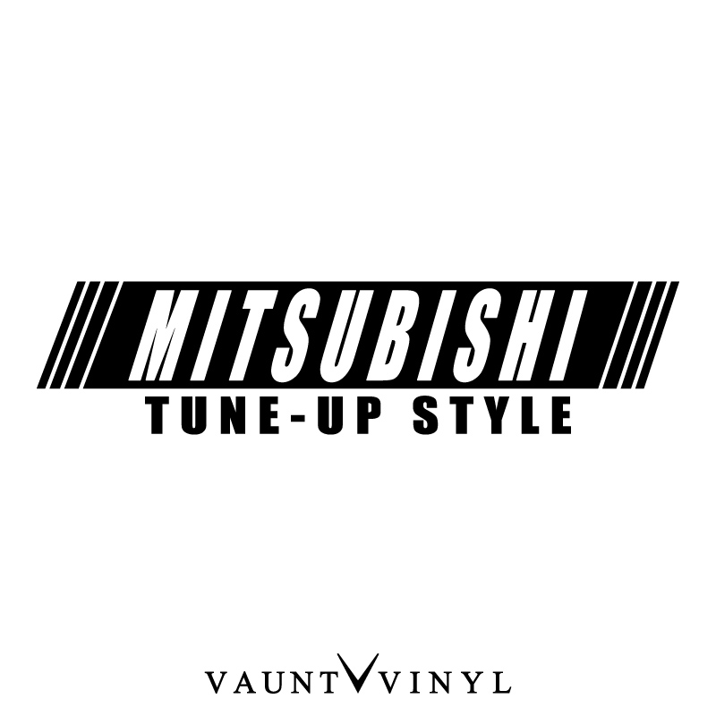 VAUNT VINYL sticker  store Mitsubishi  TUNE UP STYLE 