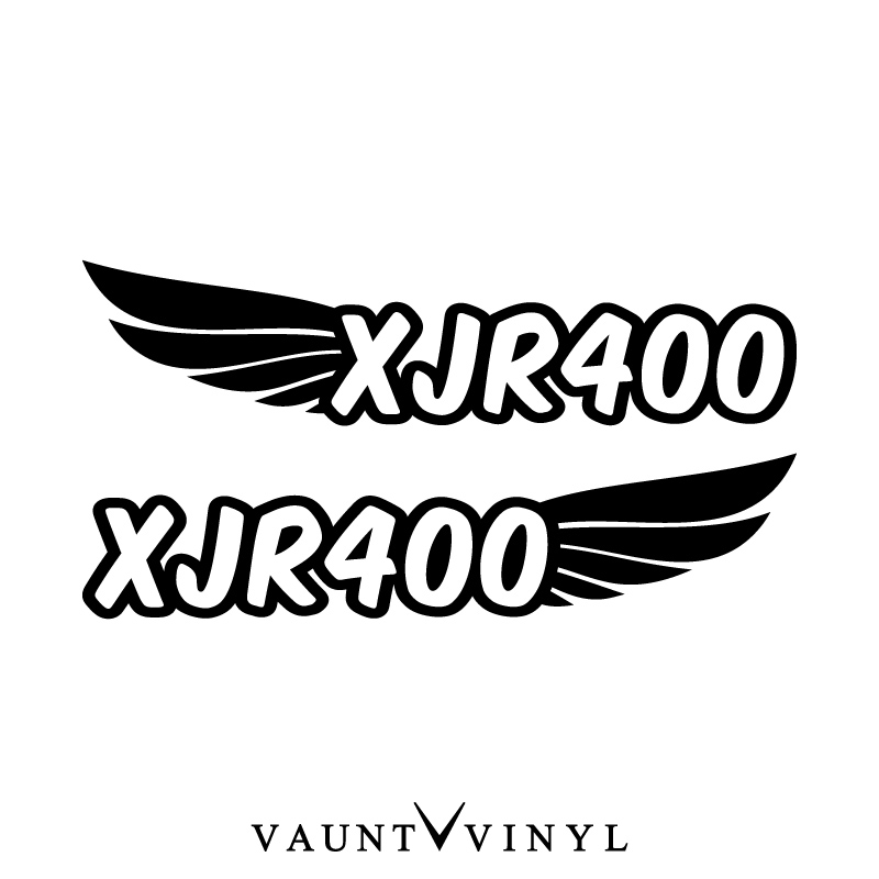 Vaunt Vinyl Sticker Store Wing Xjr400 Cutting Sticker Right And