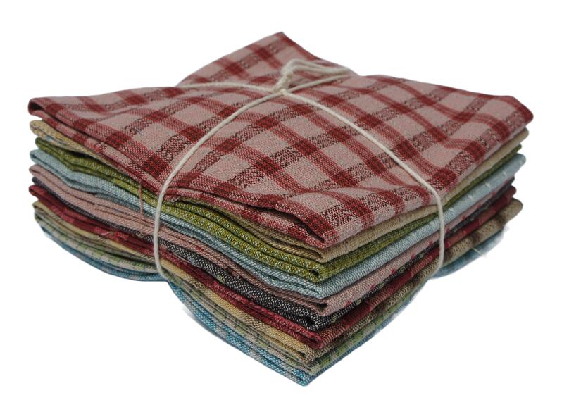 楽天市場】パッチワーク生地 国産先染めチェック カットクロスセット