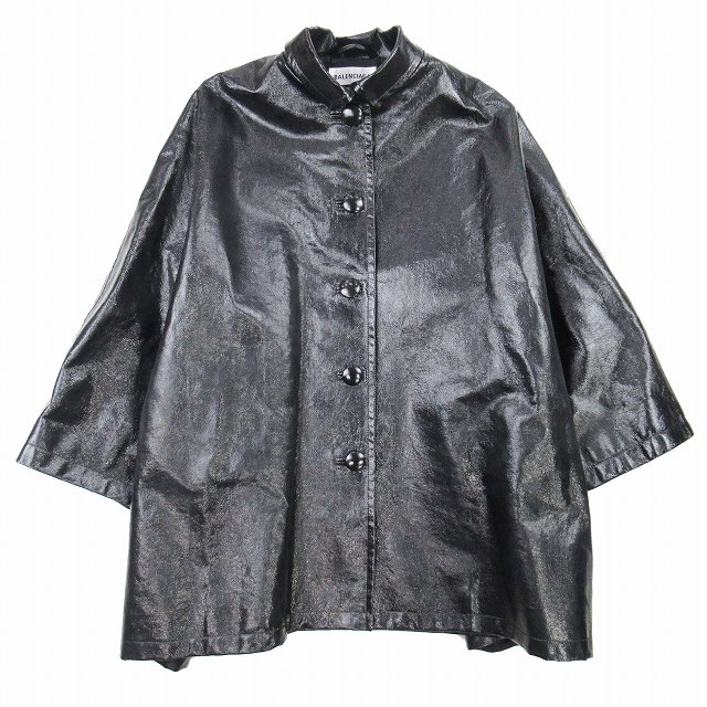 大人気☆BALENCIAGA☆バレンシアガ☆ファーコート☆SAGA☆ミンク☆黒！ Yahoo!オークション -「(バレンシアガ balenciaga)」(ミンク