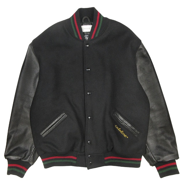 楽天市場】Settlemier's Jackets Leather Sleeve Varsity Jacket