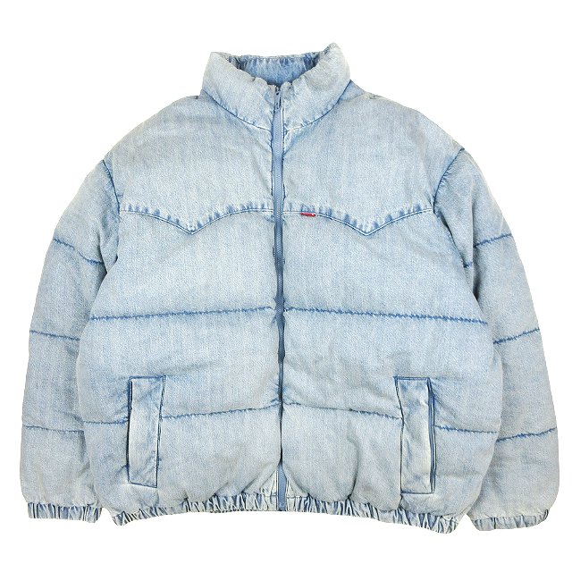リーバイス LEVI'S RDS認証ダウン650FP Gジャン デニムジャケット S