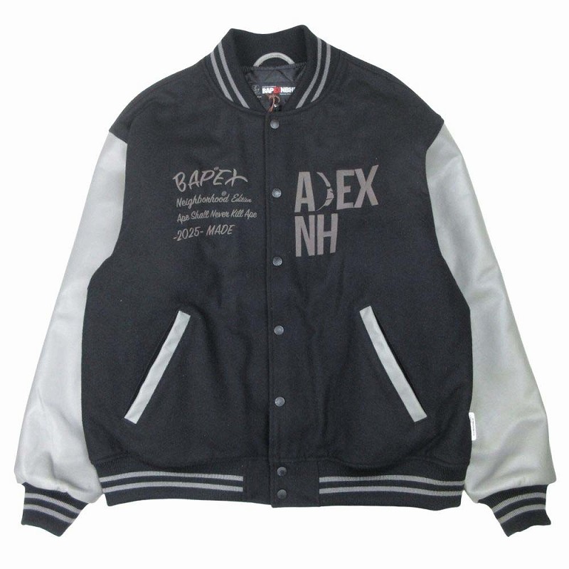 BAPE XL オリーブジャケット　スタジャン BAPE XL オリーブジャケット スタジャン A BATHING APE（ア