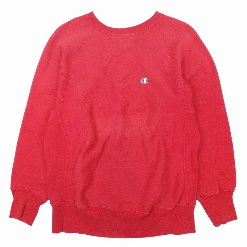 楽天市場】USA製 80s Champion Reverse Weave Sweatshirt 赤 XL