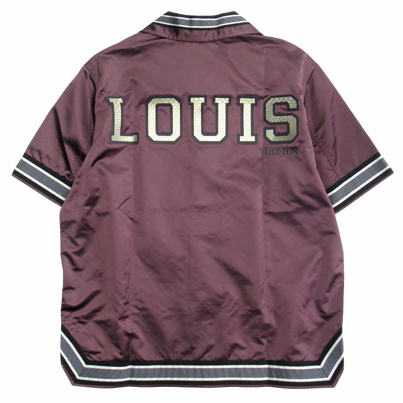 LOUIS VUITTON ルイヴィトンリーフデニムベースボールシャツ 楽天市場】LOUIS VUITTON 2020AW LV Leaf Denim Baseball Shirt