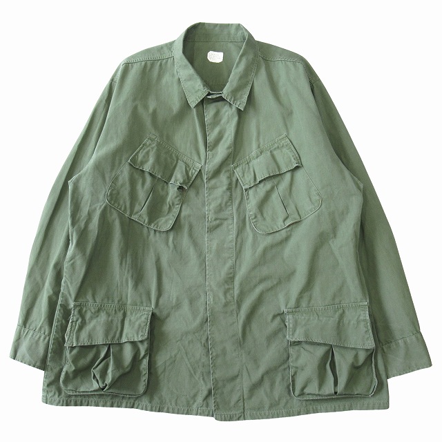 U*様 70’s 米軍実物　ジャングルファティーグジャケット 楽天市場】「70s DEADSTOCK U.S.ARMY JUNGLE FATIGUE JACKET 4th