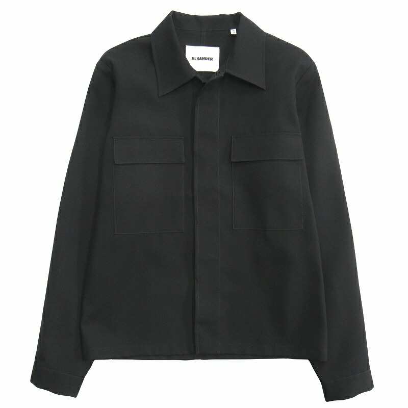 ジルサンダー　JIL SANDER PLUS オーバーシャツジャケット JIL SANDER PLUS OVERSHIRT オーバー シャツジャケット - メルカリ