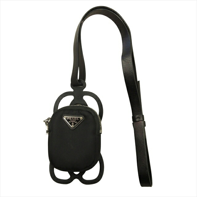 PRADA - プラダ PRADA 携帯・スマホアクセサリー アクセサリー ナイロン レディース グレー系 / ブラック系 2ZT037 【中古】 楽天市場】プラダ PRADA 携帯・スマホアクセサリー アクセサリー