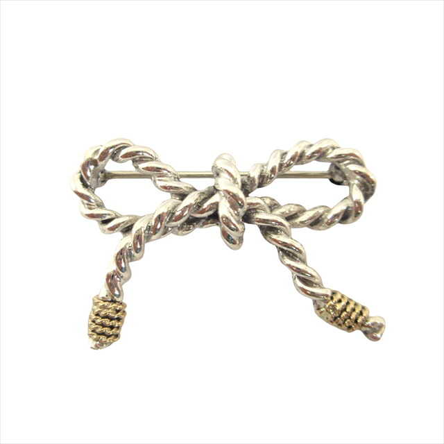 楽天市場】古いティファニー リーフモチーフ ブローチ 925 コンビ