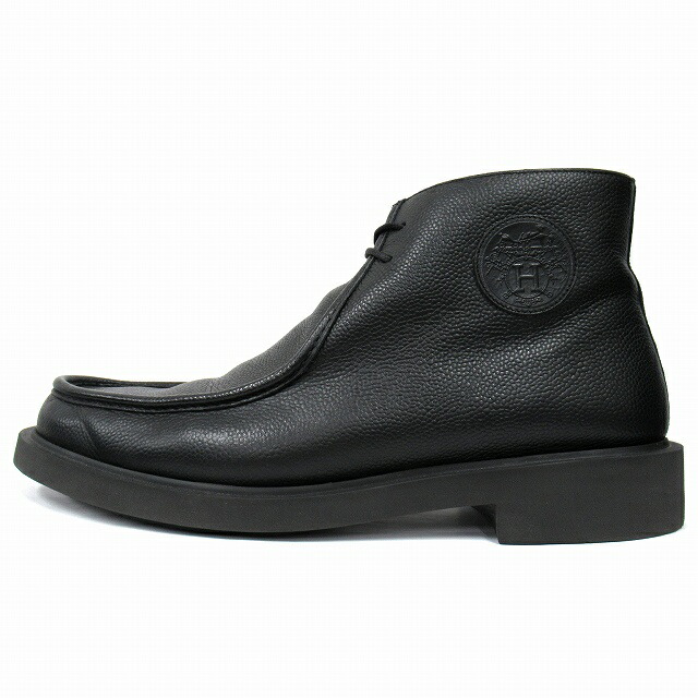 楽天市場】エルメス Hermes エクスリブリス ショートブーツ サイド