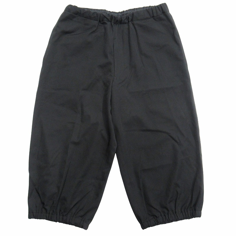 19SS ウールギャバ100% ヨウジヤマモト オム カラスパンツ YOHJI YAMAMOTO 21-22AW カラスパンツ | HUES 福岡セレクトショップ