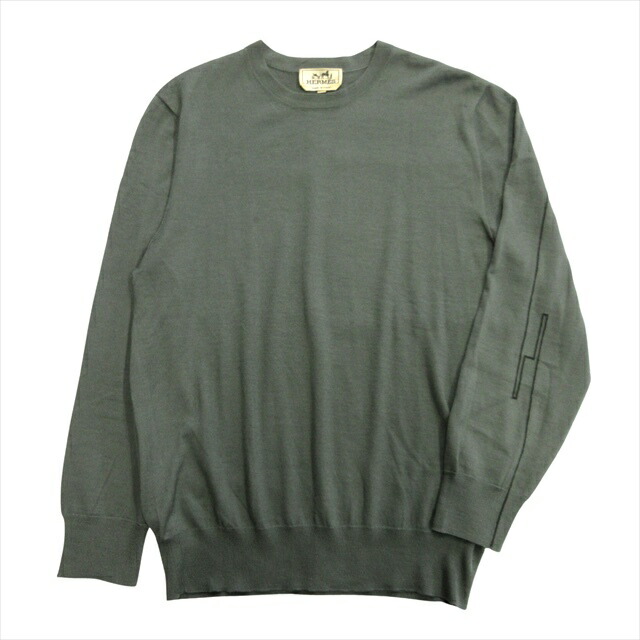 楽天市場】【エルメス】Hermes メンズ カシミヤ スパイダー刺繍 クルー