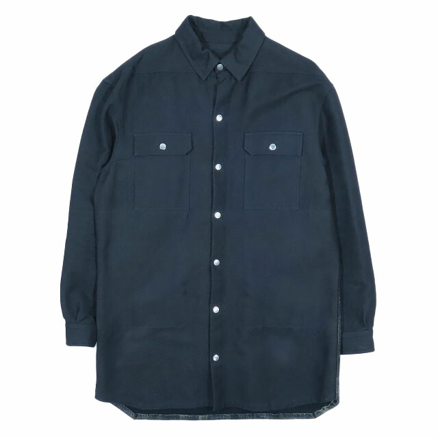 Rick Owens シャツジャケット　サイズ48 RICK OWENS - 【25SS】ラリー フォグポケット スナップボタン