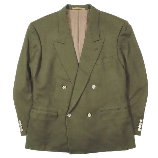Christian Dior MONSIEUR レザー調ボタン ジャケット M Christian Dior MONSIEUR レザー調ボタン ジャケット M