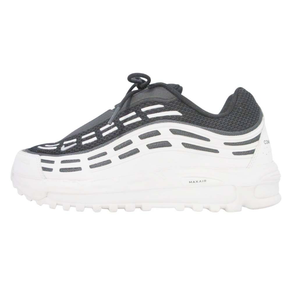 【中古】美品 NIKE x COMME des GARCONS HOMME PLUS ナイキ コムデギャルソンオムプリュス Air Max TL2.5 スニーカー HJ6539-101 25cm 黒 白 メンズ Re：MODE ブランド古着のリモード｜Re：MODE　ブランド古着のリモード