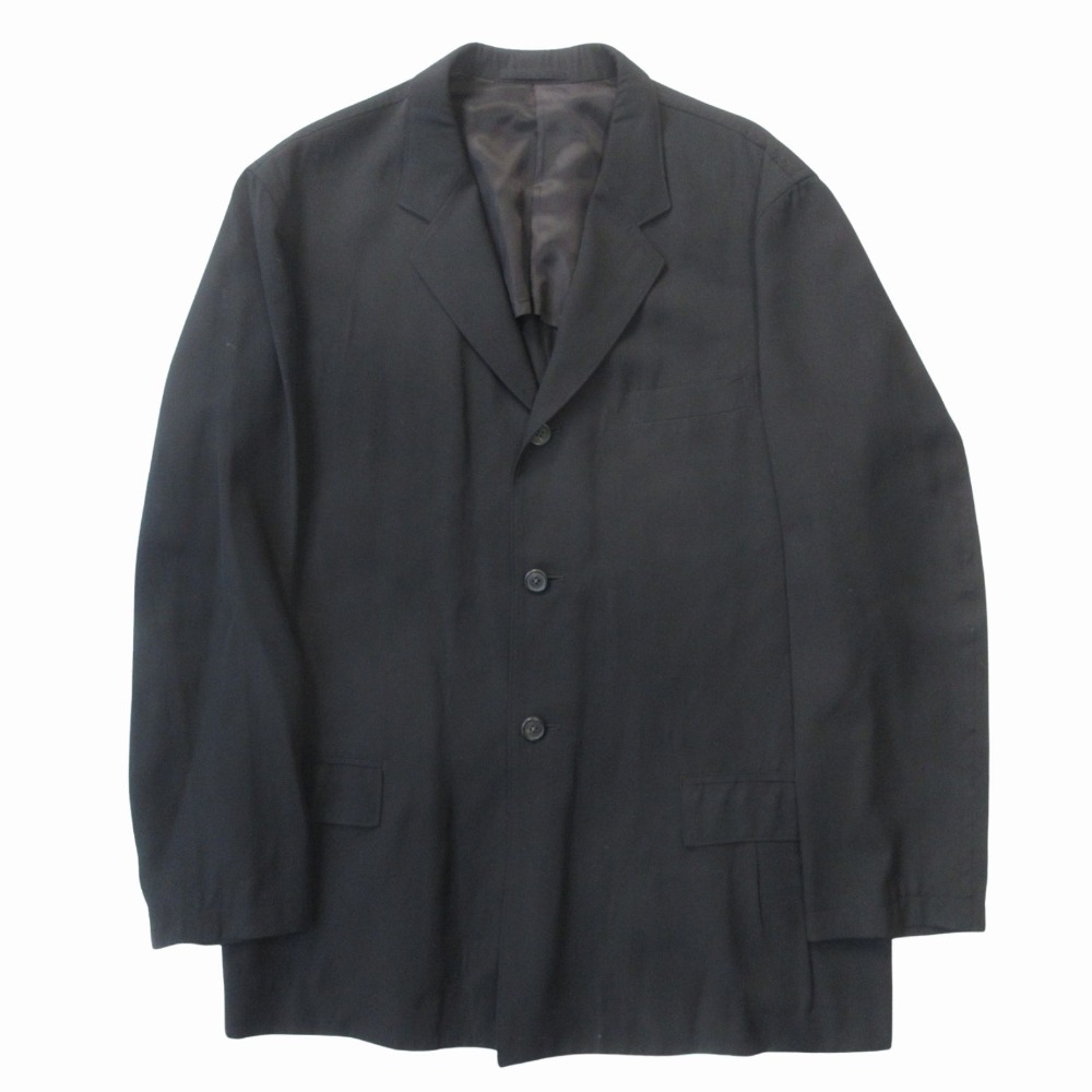 【中古】美品 96SS Y's for men ワイズフォーメン ヨウジヤマモト テーラード ジャケット ブレザー ヴィンテージ ビンテージ サイズS メンズ Re：MODE ブランド古着のリモード｜Re：MODE　ブランド古着のリモード
