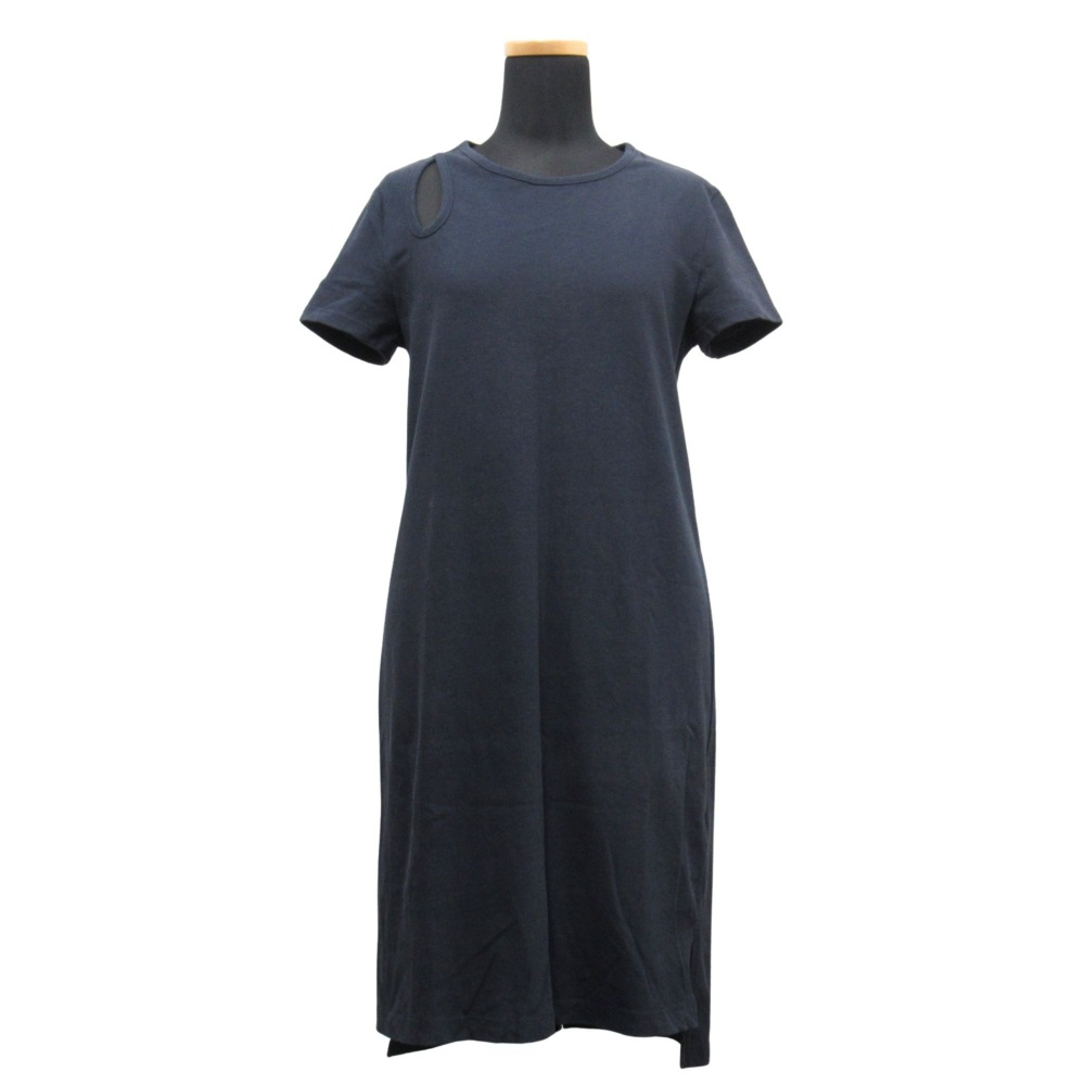 【中古】美品 T by Alexanderwang ティーバイアレキサンダーワン ワンピース ドレス カットソー 半袖 サイズ サイズXS 紺 ネイビー レディース Re：MODE ブランド古着のリモード