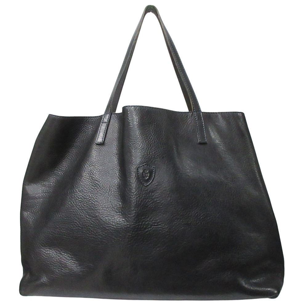 【中古】良品 Felisi フェリージ レザー トート ハンド バッグ 鞄 11-91 黒 ブラック メンズ レディース Re：MODE ブランド古着のリモード