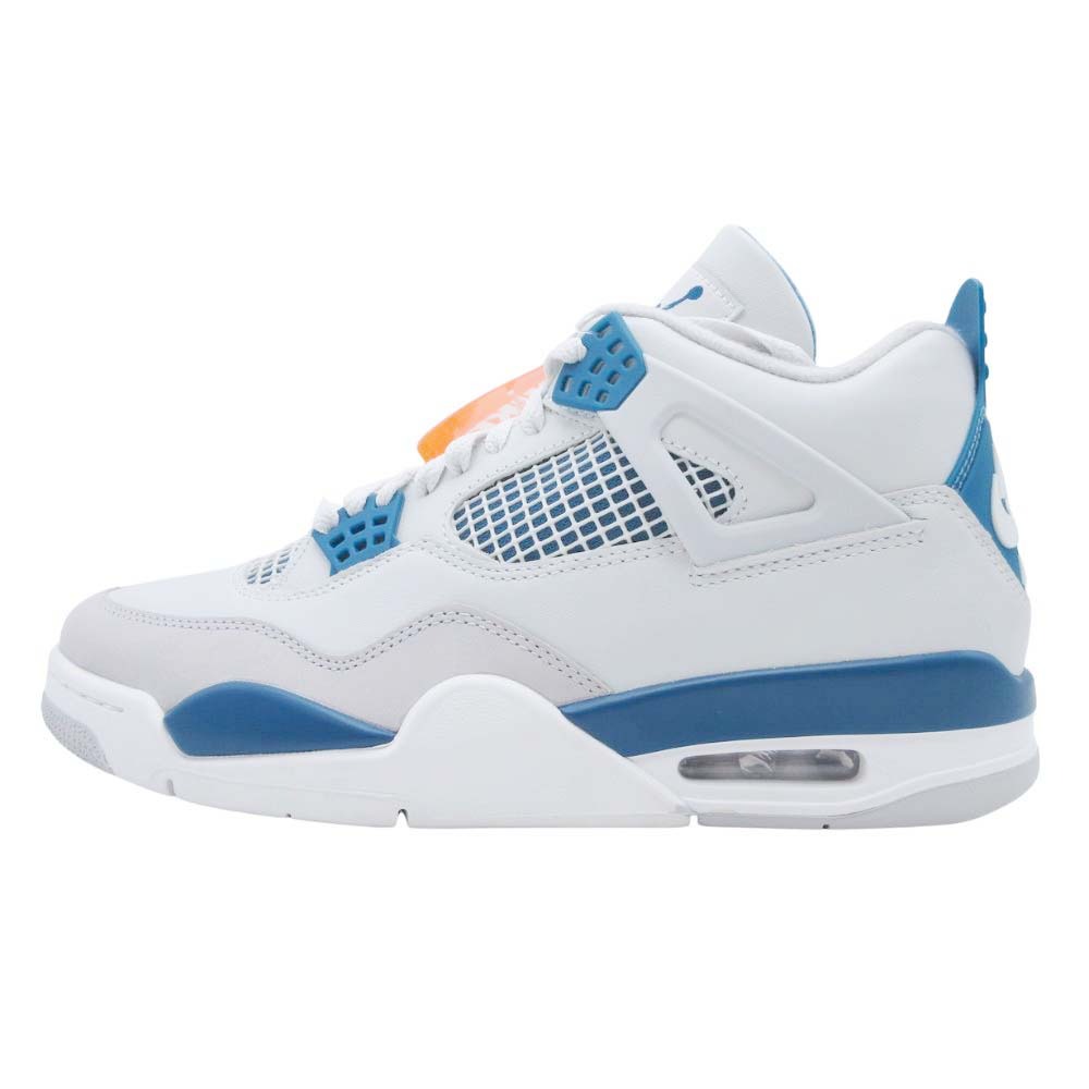 【中古】未使用 NIKE ナイキ Air Jordan 4 Retro Industrial Blue エアジョーダン4 スニーカー FV5029-141 US9/27.0cm 白 ホワイト 青 ブルー メンズ Re：MODE ブランド古着のリモード