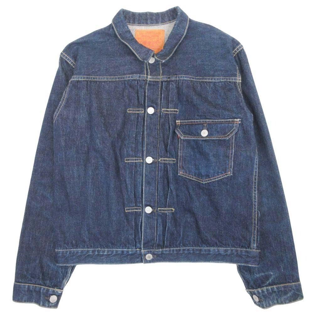 【中古】美品 LEVI'S VINTAGE CLOTHING リーバイスヴィンテージクロージング 01年製 LVC 506XX 1st復刻 デニムジャケット ブルゾン 42 ブルー メンズ Re:MODE ブランド古着のリモード|Re:MODE ブランド古着のリモード