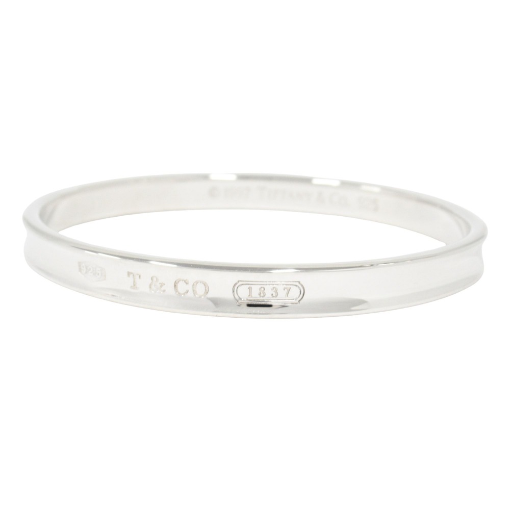 【中古】新品同様 TIFFANY&Co. ティファニー 新品仕上げ済 1837 ナロー バングル ブレスレット SV925 1997年 ヴィンテージ シルバー レディース Re:MODE ブランド古着のリモード|Re:MODE ブランド古着のリモード
