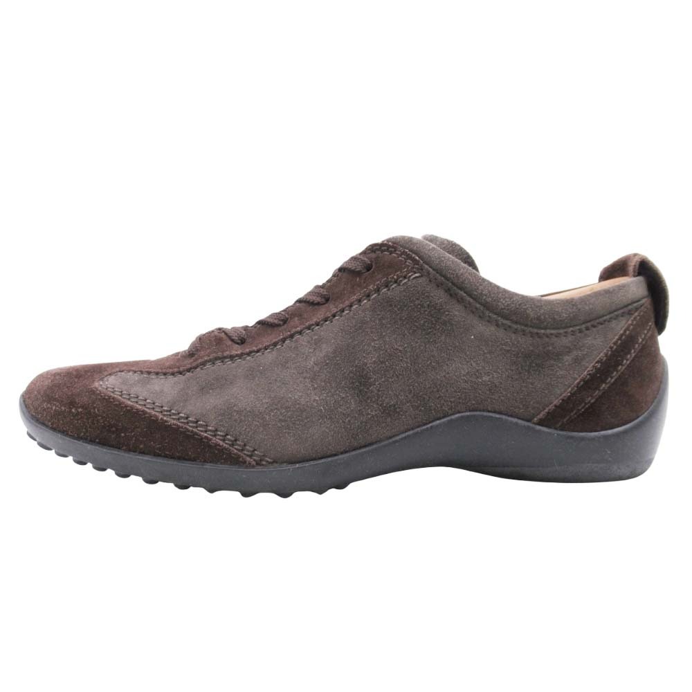 【中古】良品 TOD’S トッズ スエード スニーカー ローカット ドライビングシューズ 靴 36/23.5 ダークブラウン レディース Re:MODE ブランド古着のリモード|Re:MODE ブランド古着のリモード