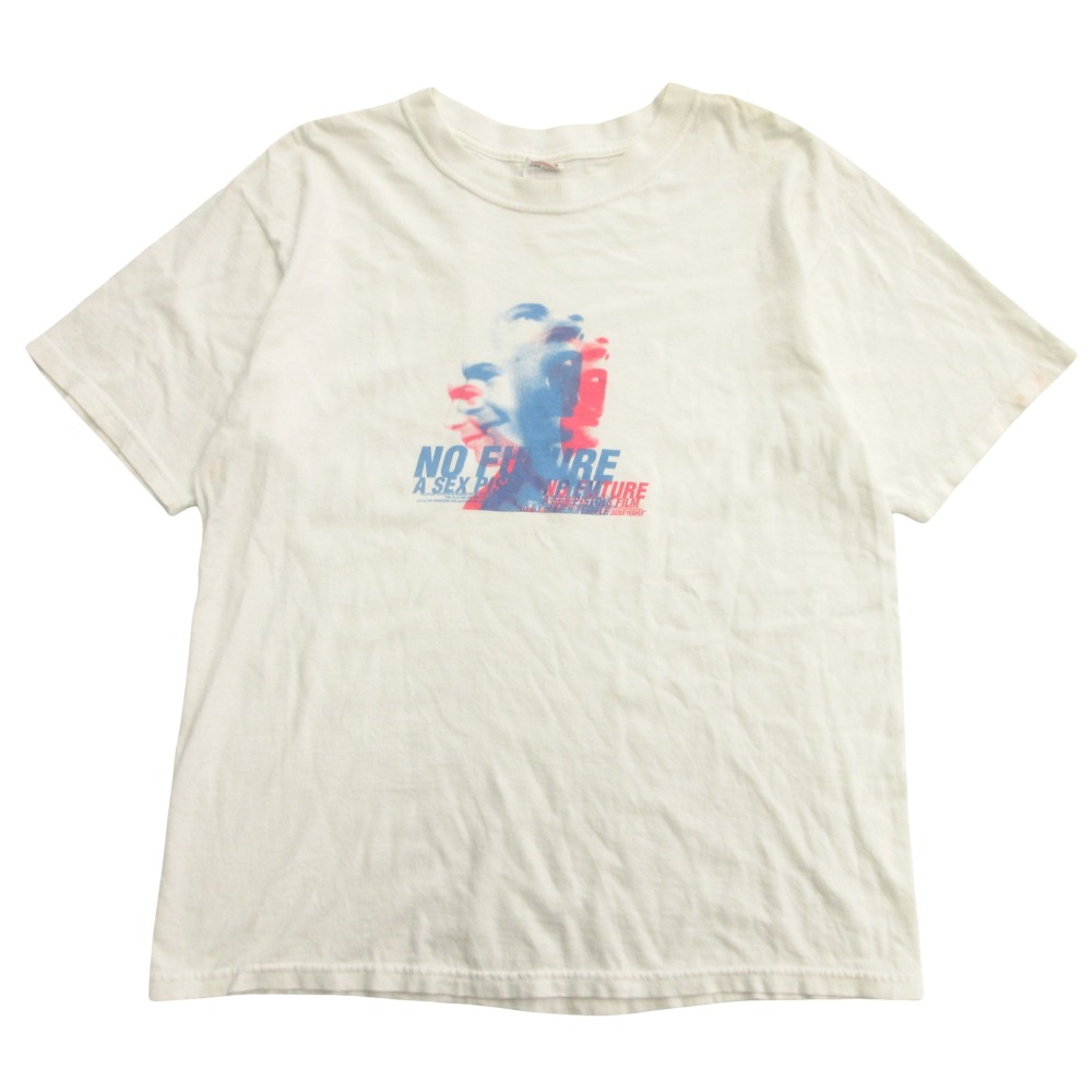 【中古】 anvil アンヴィル 00's Sex Pistols セックスピストルズ NO FUTURE バンド Tシャツ バンド パンク ヴィンテージ M ホワイト メンズ Re：MODE ブランド古着のリモード｜Re：MODE　ブランド古着のリモード