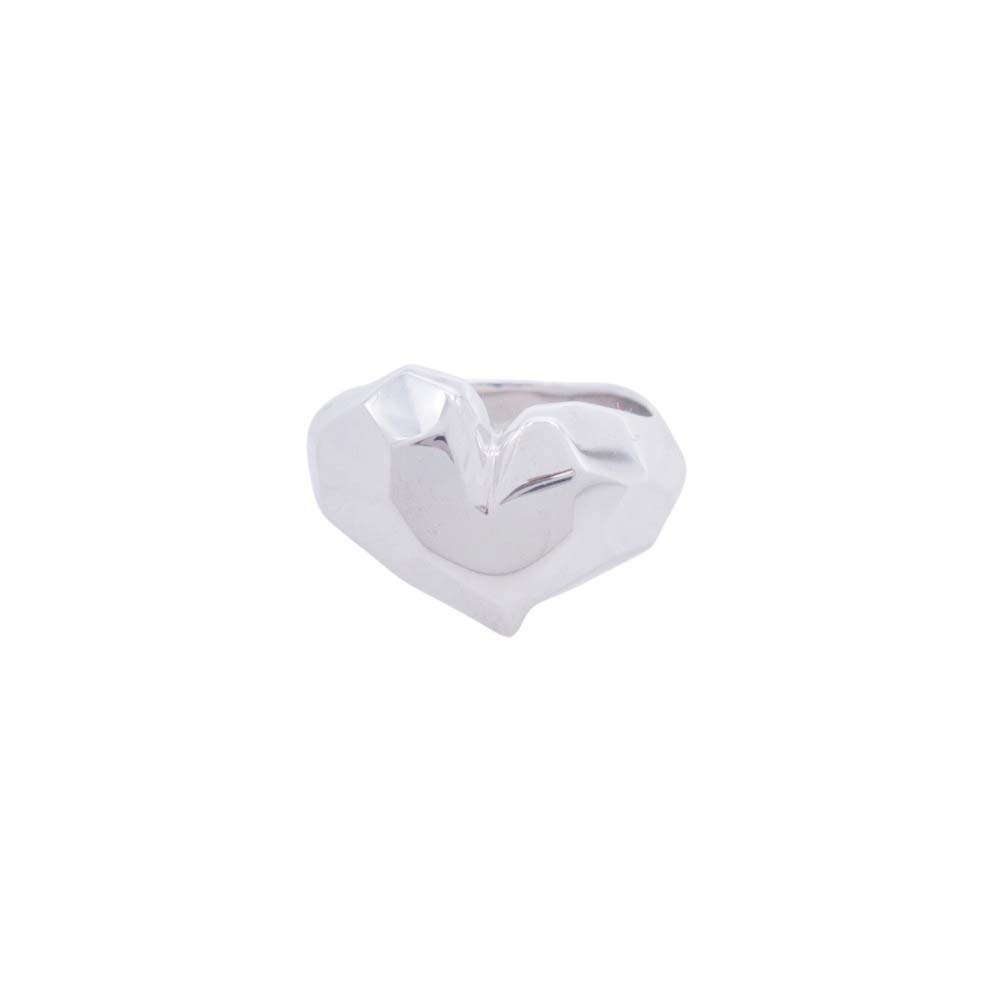 【中古】新品同様 LION HEART ライオンハート for Gift フラグメントハート リング 指輪 アクセサリー silver925 21号 シルバー メンズ レディース Re：MODE ブランド古着のリモード｜Re：MODE　ブランド古着のリモード