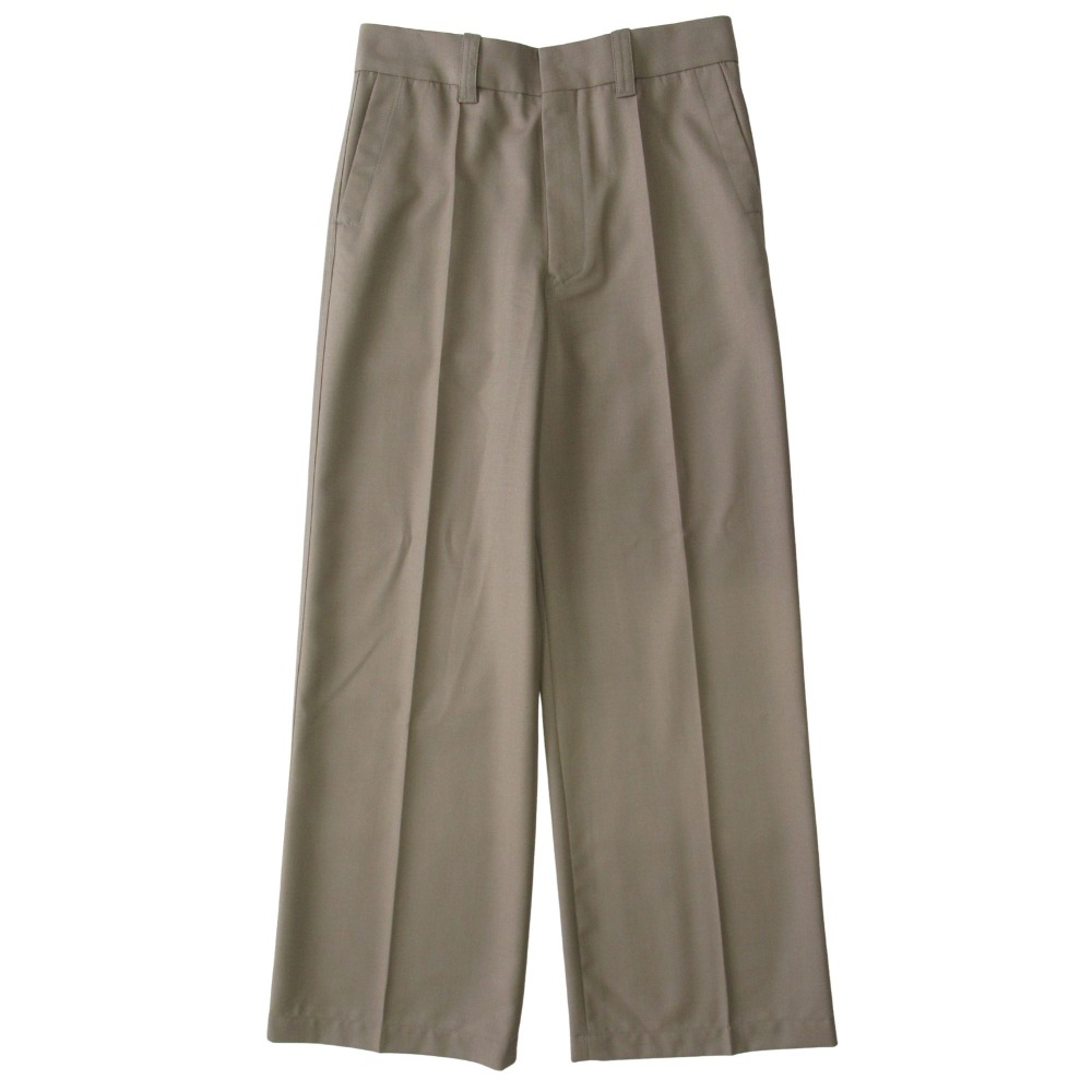 【中古】新品同様 LEMAIRE ルメール STRAIGHT TAILORED PANTS ストレート テーラード パンツ スラックス サイズ48 茶 ブラウン メンズ Re：MODE ブランド古着のリモード｜Re：MODE　ブランド古着のリモード