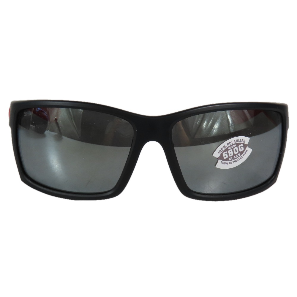 【中古】未使用 Costa Del Mar コスタ デルマール Reefton サングラス 100％UV偏光 ミラーレンズ 06S9007 アイウェア 64□15 115 ブラック メンズ Re：MODE ブランド古着のリモード｜Re：MODE　ブランド古着のリモード