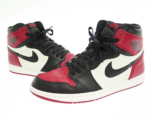 nike air jordan 1 bred toe