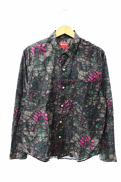 supreme floral long sleeve