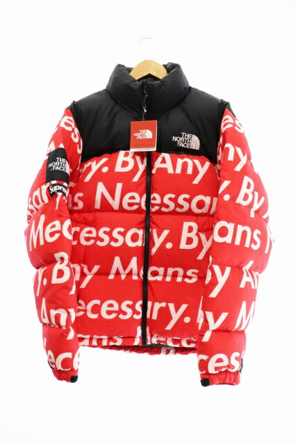 楽天市場】Supreme×THE NORTH FACE 15aw Nuptse Jacket By Any Means