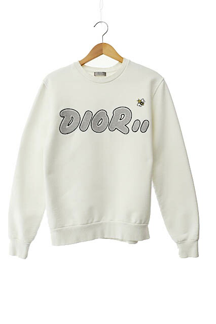 Dior ロゴ スウェット グレー Dior ディオール CD ICON スウェットシャツ コットンフリース