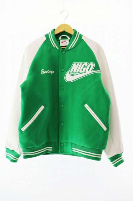 楽天市場】NIKE ナイキ ×NIGO 24AW AS NRG NIGO VRSTY JKT GREEN