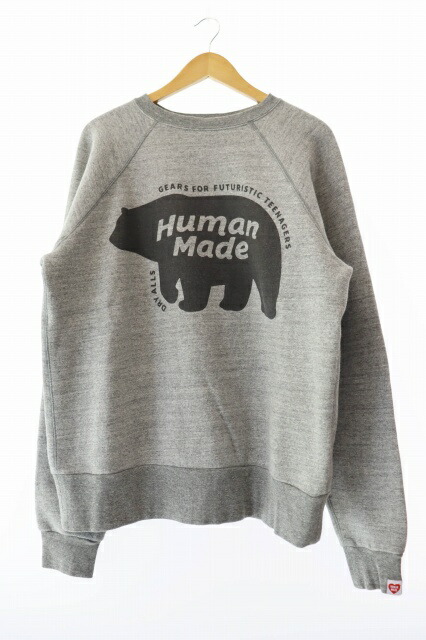 HUMAN MADE フェードスウェット　L HUMAN MADE – SWEATSHIRTS & HOODIES – HUMAN MADE Inc.