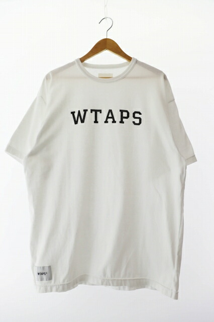 トップス size4 WTAPS 23aw COLLEGE LS COTTON TEE 楽天市場】WTAPS 23aw COLLEGE LS COTTON TEE XLサイズ 232ATDT
