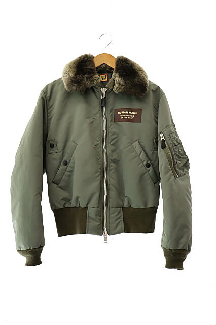 21SS HUMAN MADE FLIGHT JACKET ジャケット カーキ 楽天市場】HUMAN MADE ヒューマンメイド ジャケット サイズ:L