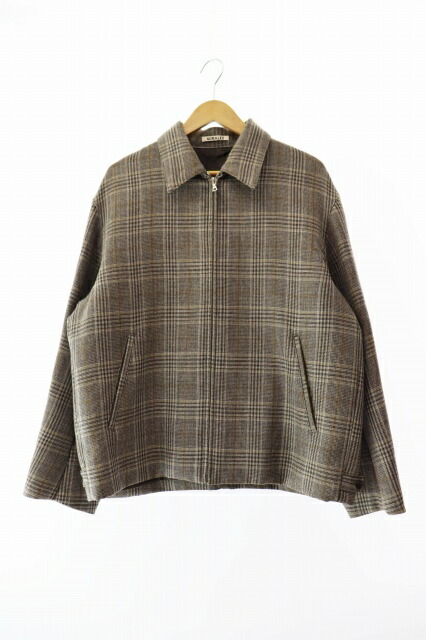 オーラリー 18AW ダブルフェイスチェックコート AURALEEからダブルフェイスチェックロングコートが入荷致しまし