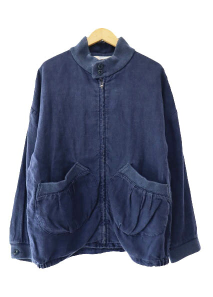 【中古】アンダーカット TENDERLOIN LINEN SWING 麻 リネン 律動的な調子 いの一番 上衣 上衣 S インディゴ 青味 ブランド名古着ベクター 中古☆AA★250818 メンズ