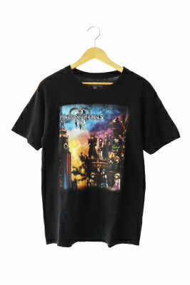 楽天市場】KINGDOM HEARTS キャラクターTシャツ サイズ表記 L グレー