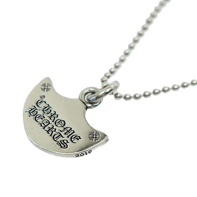 【中古】クロムハーツ CHROME HEARTS 韓国 コリア制限事項 Korea Limited Anchor Pendant Necklace 船掛かり どんぶり鉢チェーン店 シャンデリヤ 首飾り SILVER 925 しろがね色 ブランド名古着ベクター 中古☆AA★▲■250906 メンズ